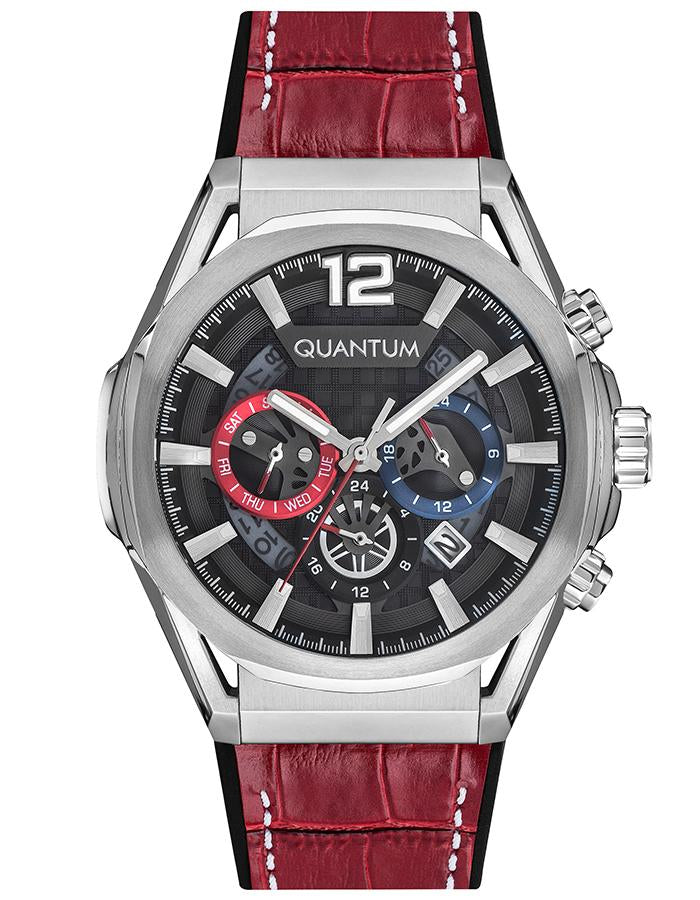 Quantum Multi Function Gun Dial Watch Men's Watch PWG970.358 - Kiwi Watches