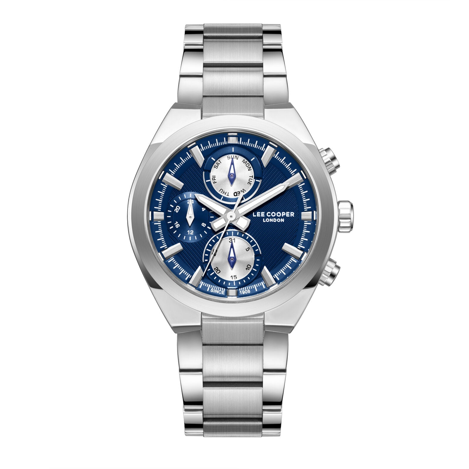 Lee Cooper Silver Men's Watch LC08294.390 LC08294.390 - Image 1