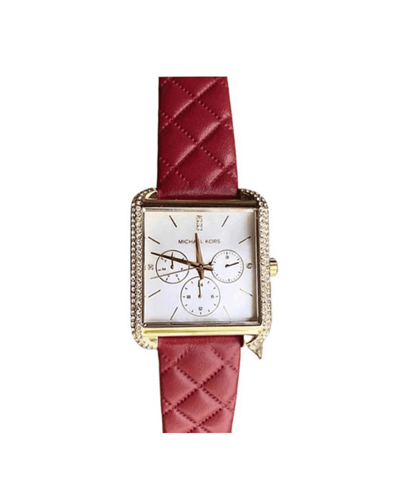 Michael Kors Women's Watch MK2770 32mm Red White mk2770 - Image 1