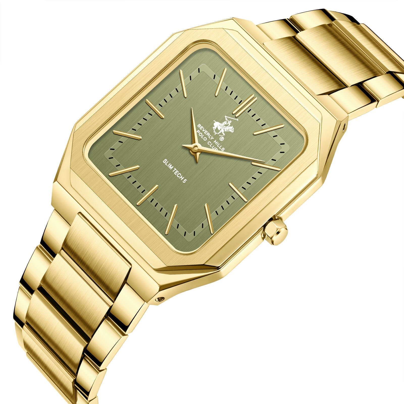 Beverly Hills Polo Club Gold Men's Watch BP3864X.170