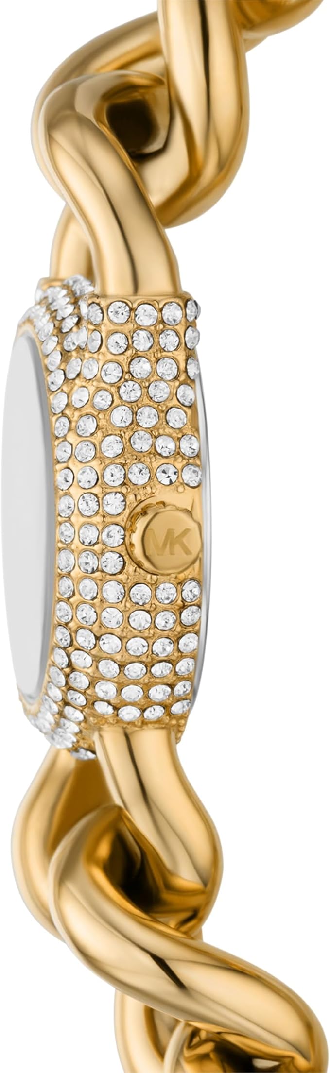 Michael Kors Mk Chain Lock Gold Watch - MKO1067 mk01067 - Image 2
