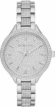Michael Kors Silver Ladies Watch - MK3822 MK3822 - Image 1