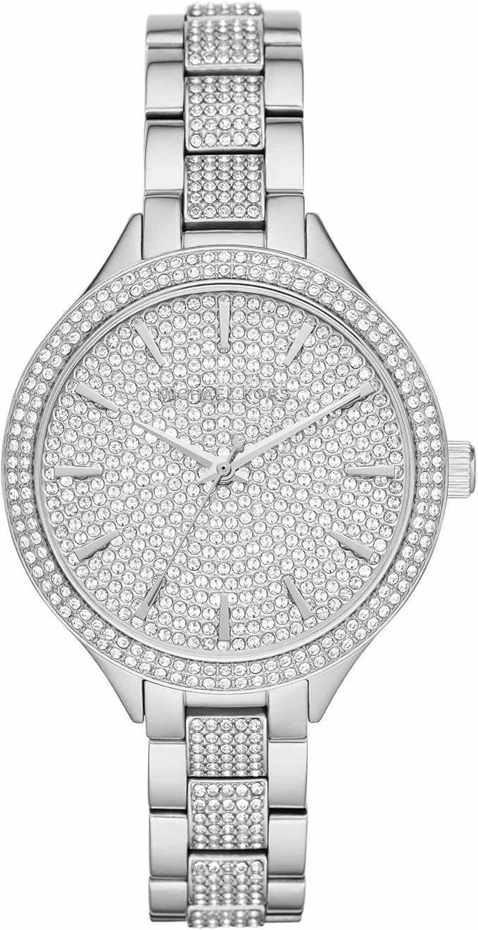 Michael Kors Silver Ladies Watch - MK3822 MK3822 - Image 1