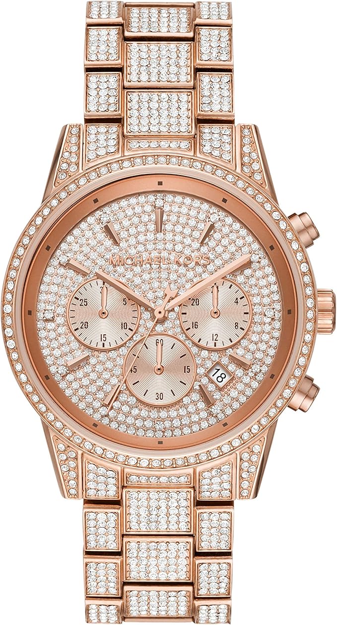 Michael Kors Rose Gold Ladies Watch - MK6748 MK6748 - Image 1