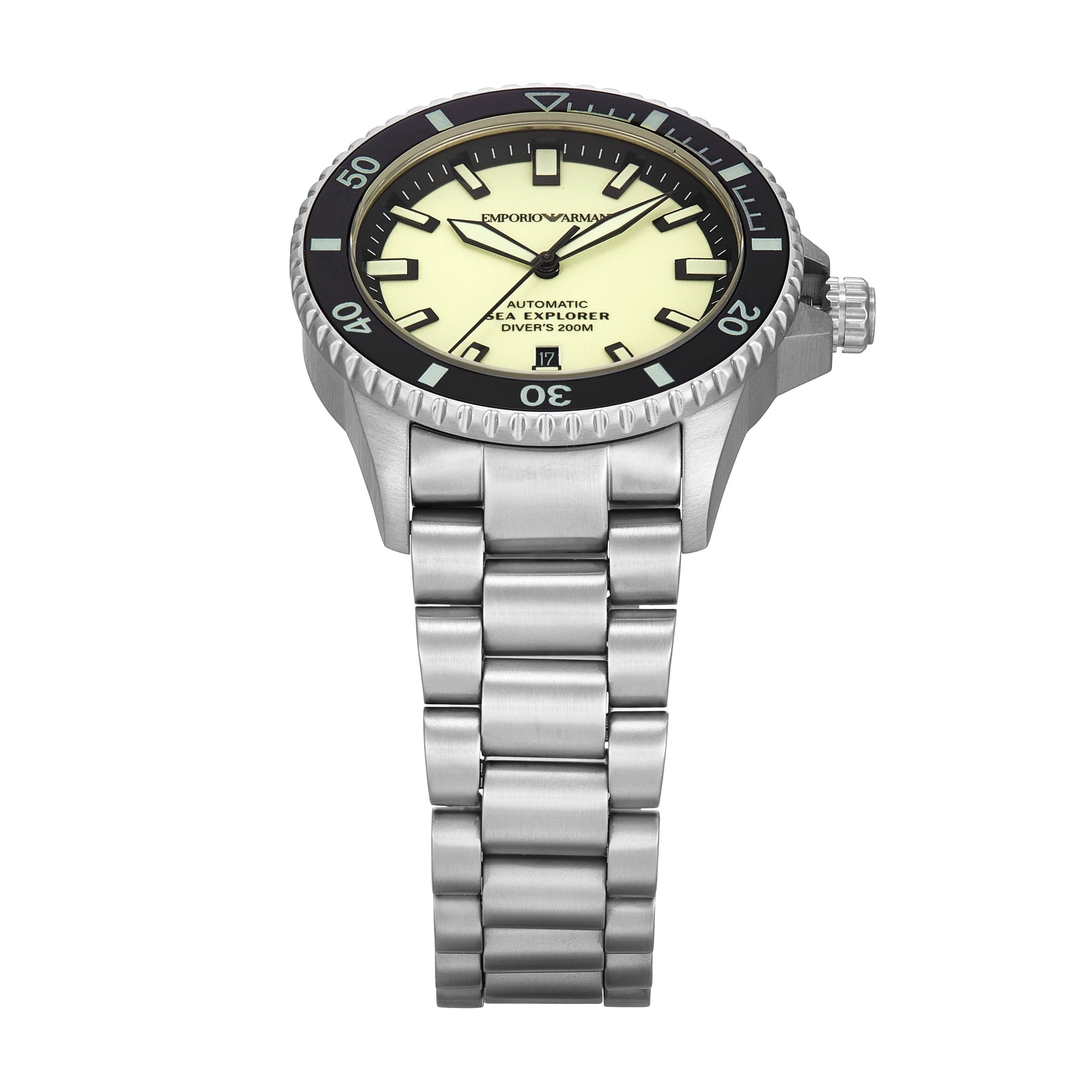 Sea Explorer Automatic Stainless Steel Watch ar60083 - Image 6