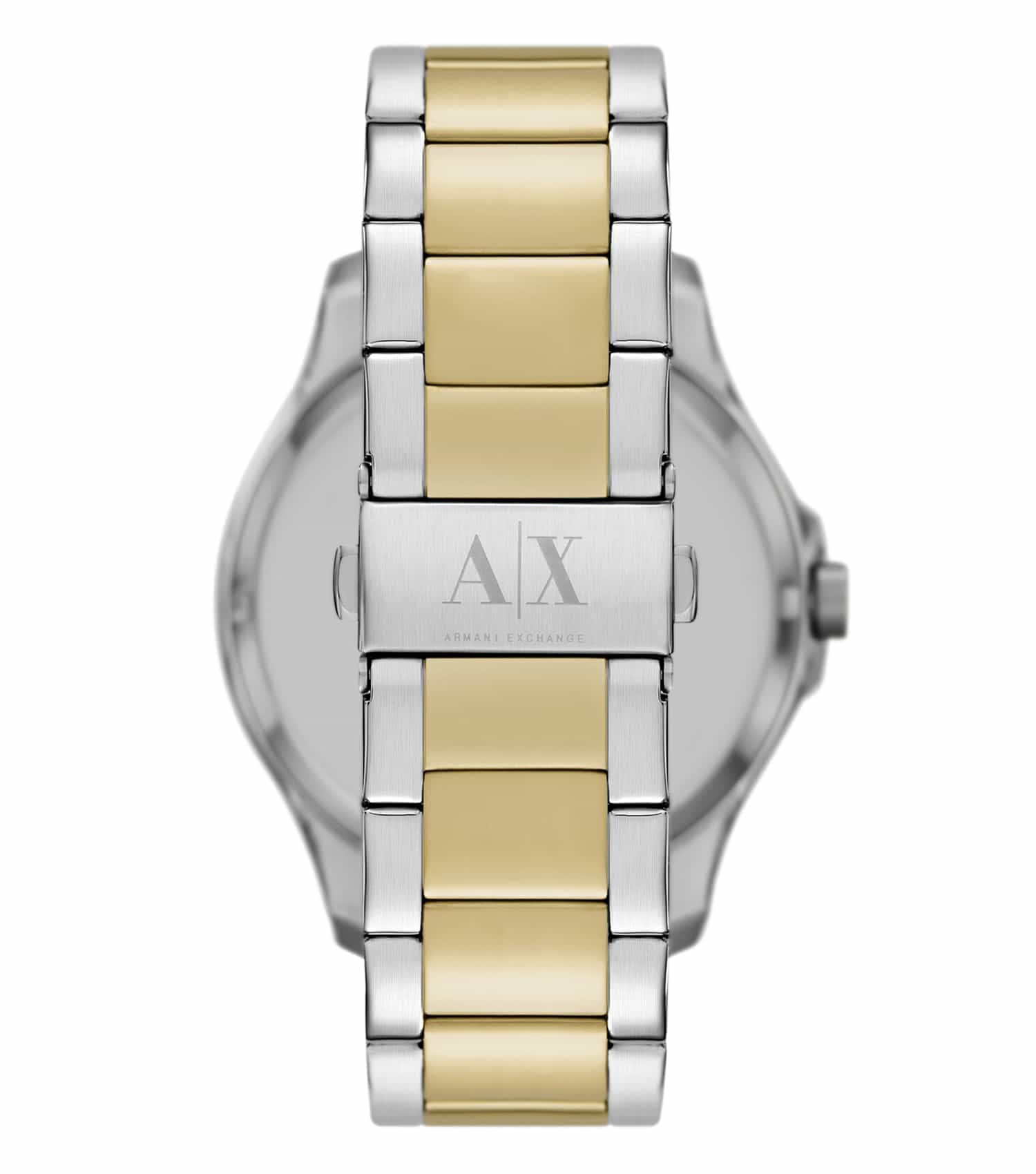 Armani Exchange Hampton Date black Dial Two-Tone  Watch - AX2453
