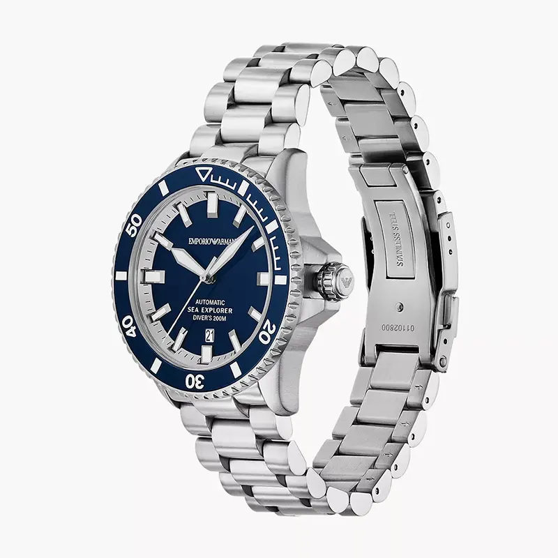 Emporio Armani Sea Explorer Automatic Stainless Steel Watch AR60087 ar60087 - Image 2