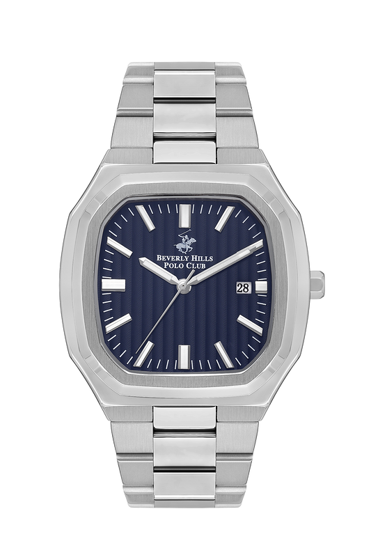 BEVERLY HILLS POLO CLUB Men’s Automatic Dark Blue Dial Watch – BP3547X.390