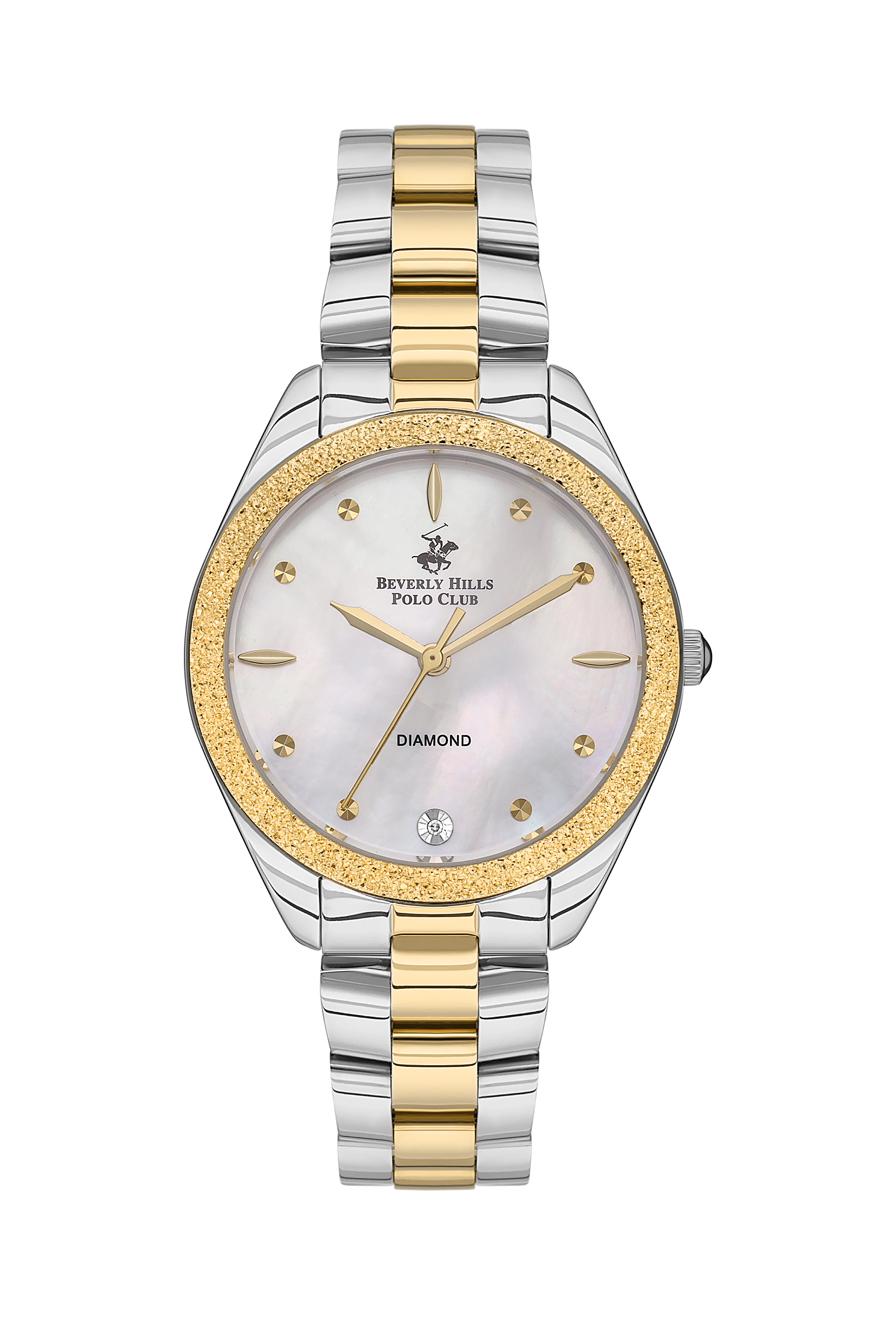 BEVERLY HILLS POLO CLUB Women’s Two Tone Diamond Watch – BP3564C.220