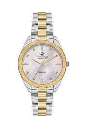 BEVERLY HILLS POLO CLUB Women’s Two Tone Diamond Watch – BP3564C.220