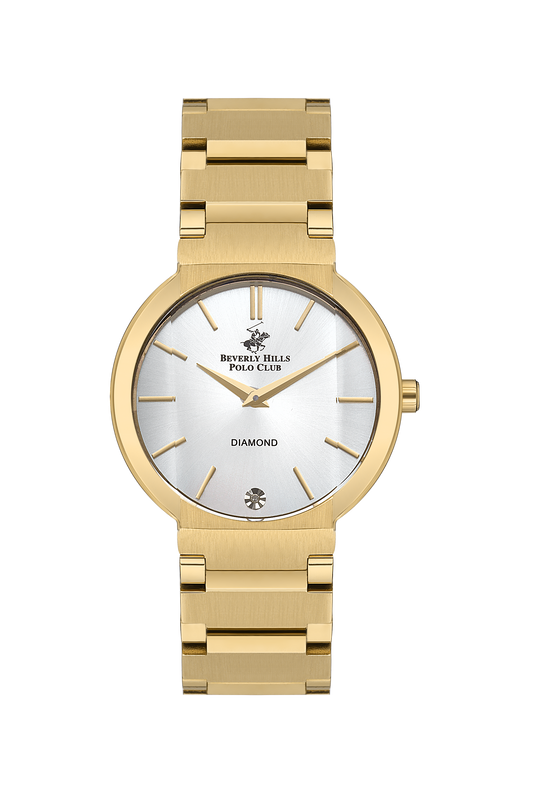 BEVERLY HILLS POLO CLUB Women’s Gold Stainless Steel Watch – BP3568X.120