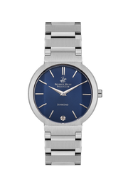 BEVERLY HILLS POLO CLUB Women’s Stainless Blue Dial Diamond Watch – BP3568X.390