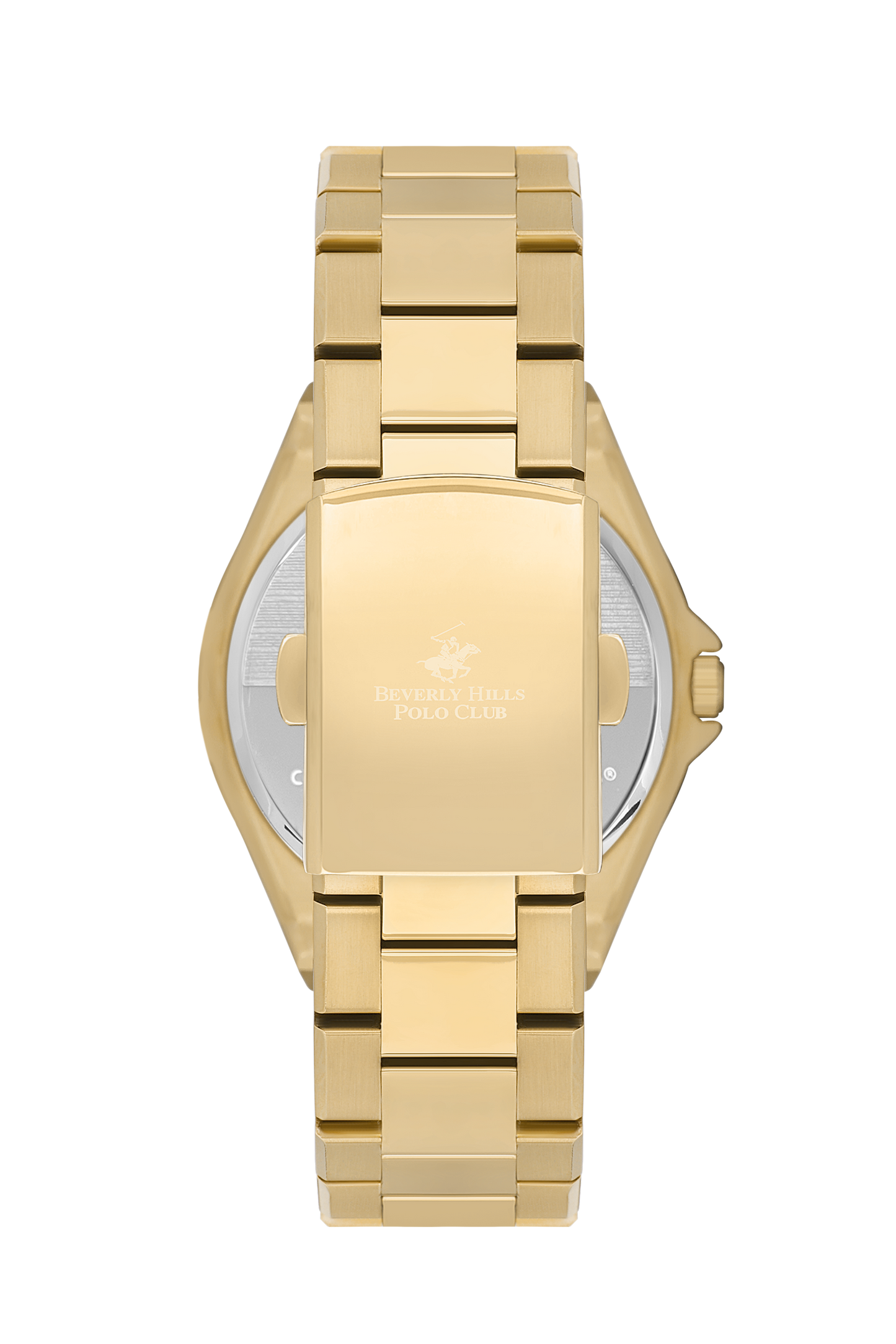 BEVERLY HILLS POLO CLUB Women's Gold Analog Metal Watch – BP3570X.120