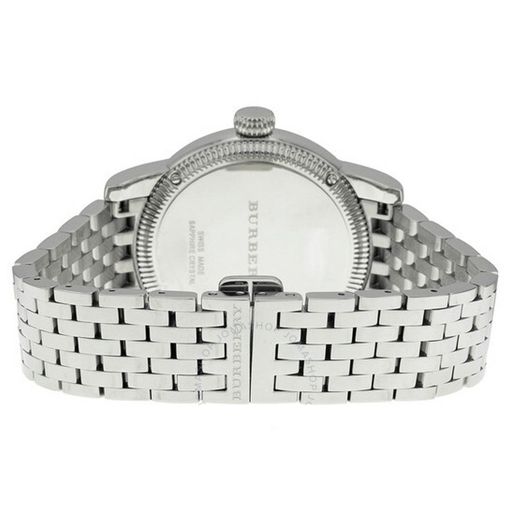 Burberry Analog White Dial Silver Steel Strap Watch for Women - BU7838 BU7838 - Image 2