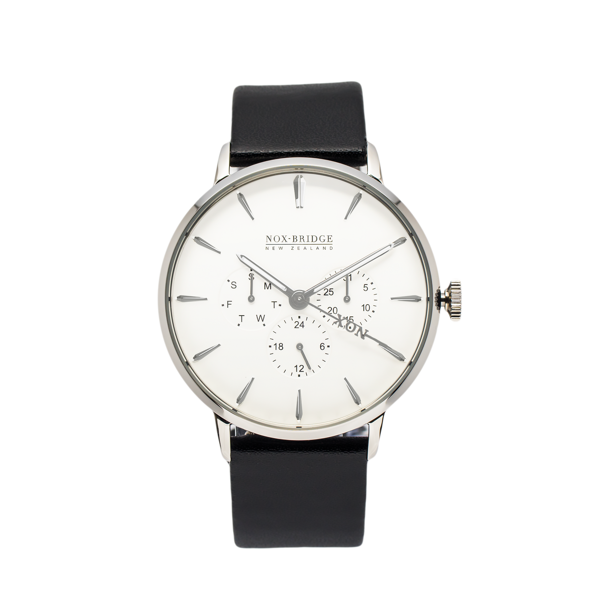 Nox Bridge Silver Men's Watch - Classic Capella Silver 41MM Classic Capella Silver 41MM - Image 1