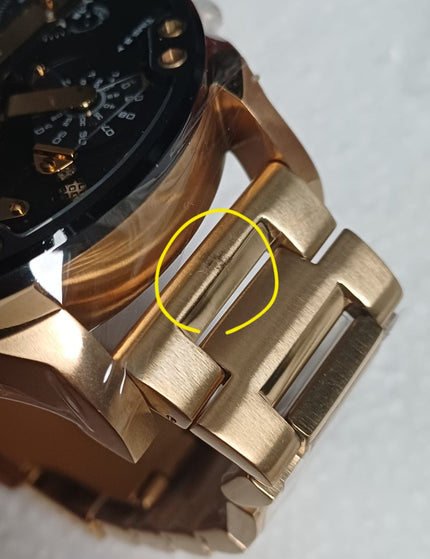 Diesel Mr. Daddy 2.0 Black Dial Quartz Men's Watch DZ7333 (Defect)