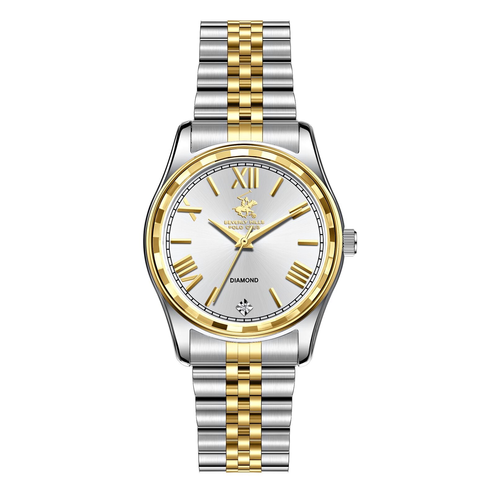 Beverly Hills Polo Club Two tone Stainless Steel Ladies Watch - BP3808C.220 BP3808C.220 - Image 1