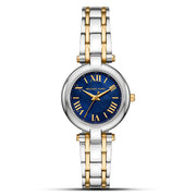 Michael Kors Laney Two Tone Blue Dial Ladies Watch - MK01085