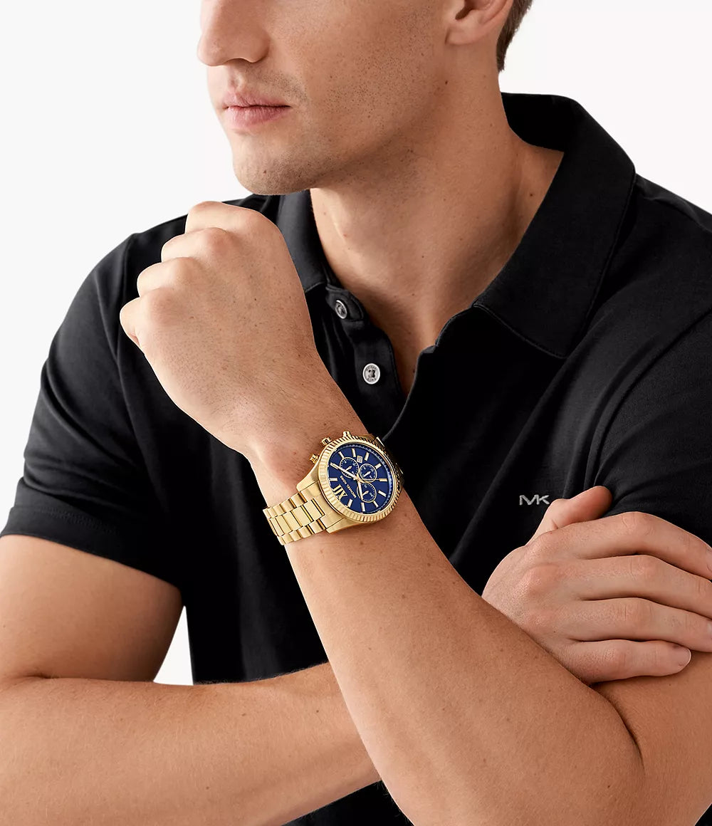 Michael Kors Gold Men's Watch - MK9153 MK9153 - Image 4