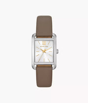 Michael Kors Three-Hand Dusk Leather Watch - MK01030 mk01030 - Image 1