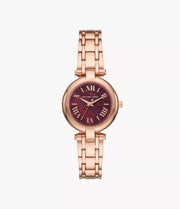 Michael Kors Three-Hand Rose Gold-Tone Stainless Steel Watch - MKO1084 mk01084 - Image 1