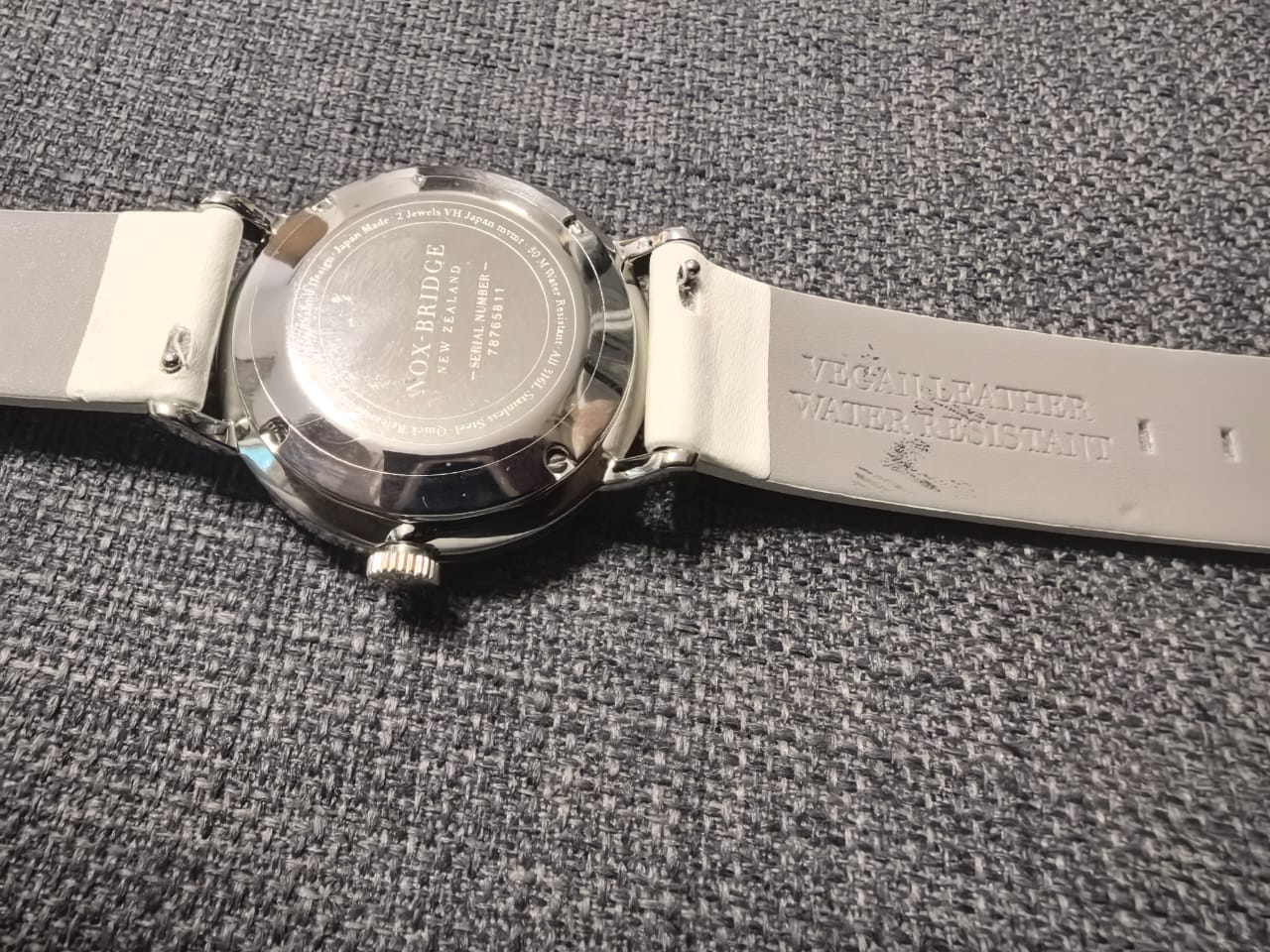 Noxbridge Classic Meissa Silver 36MM MS36 (Defected Strap)