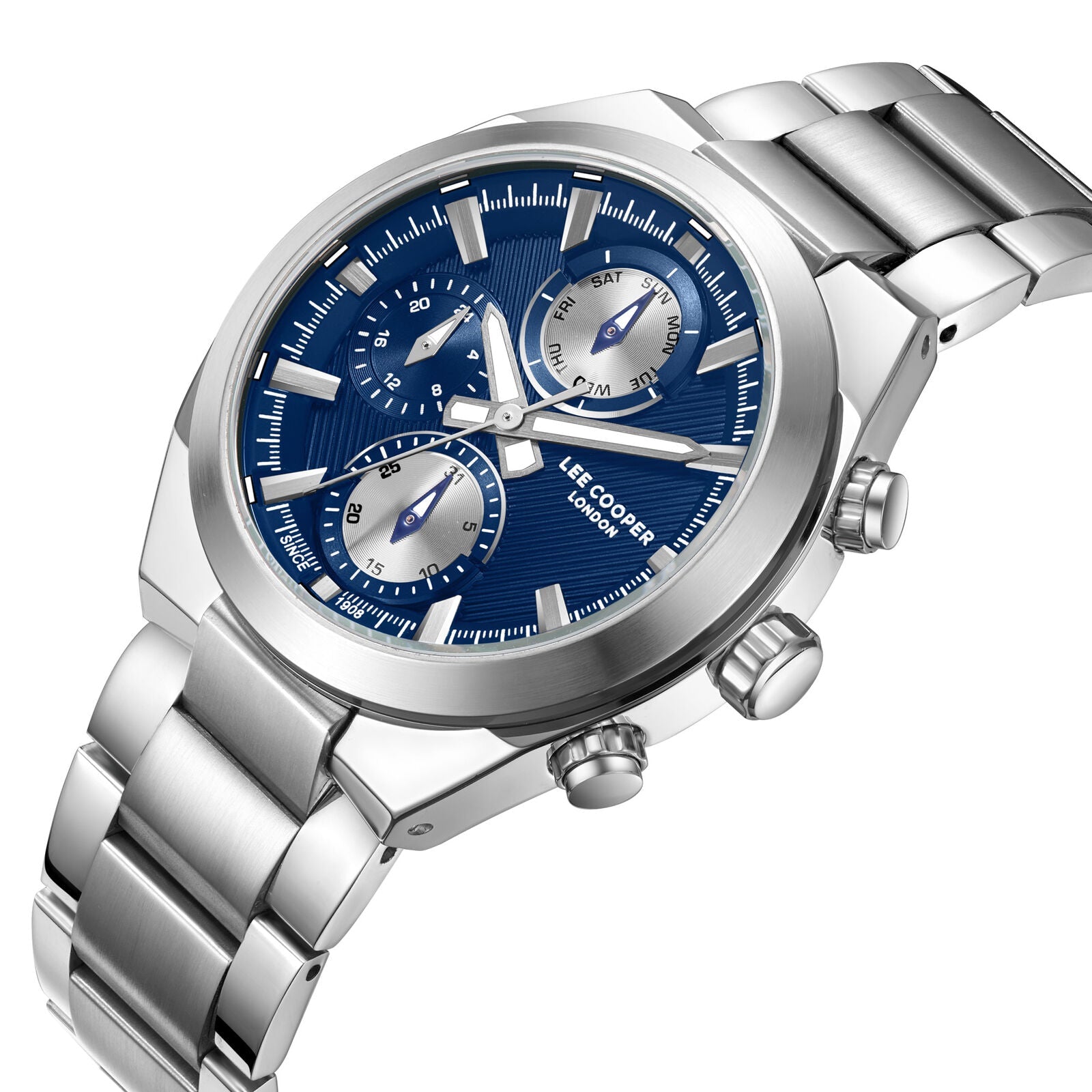 Lee Cooper Silver Men's Watch LC08294.390 LC08294.390 - Image 2