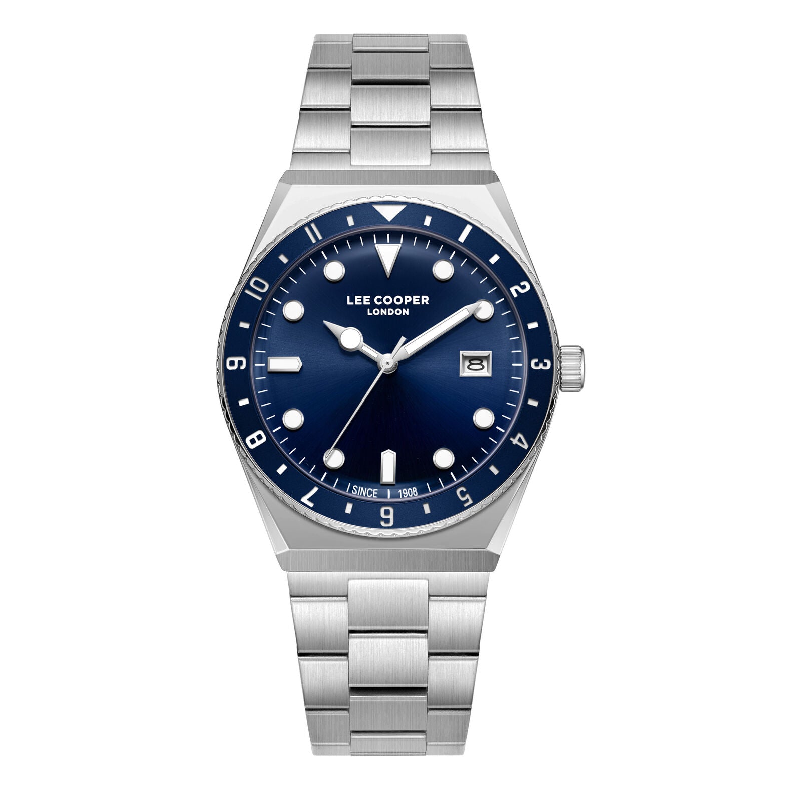 Lee Cooper Silver Men's Watch LC08284.390 LC08284.390 - Image 1