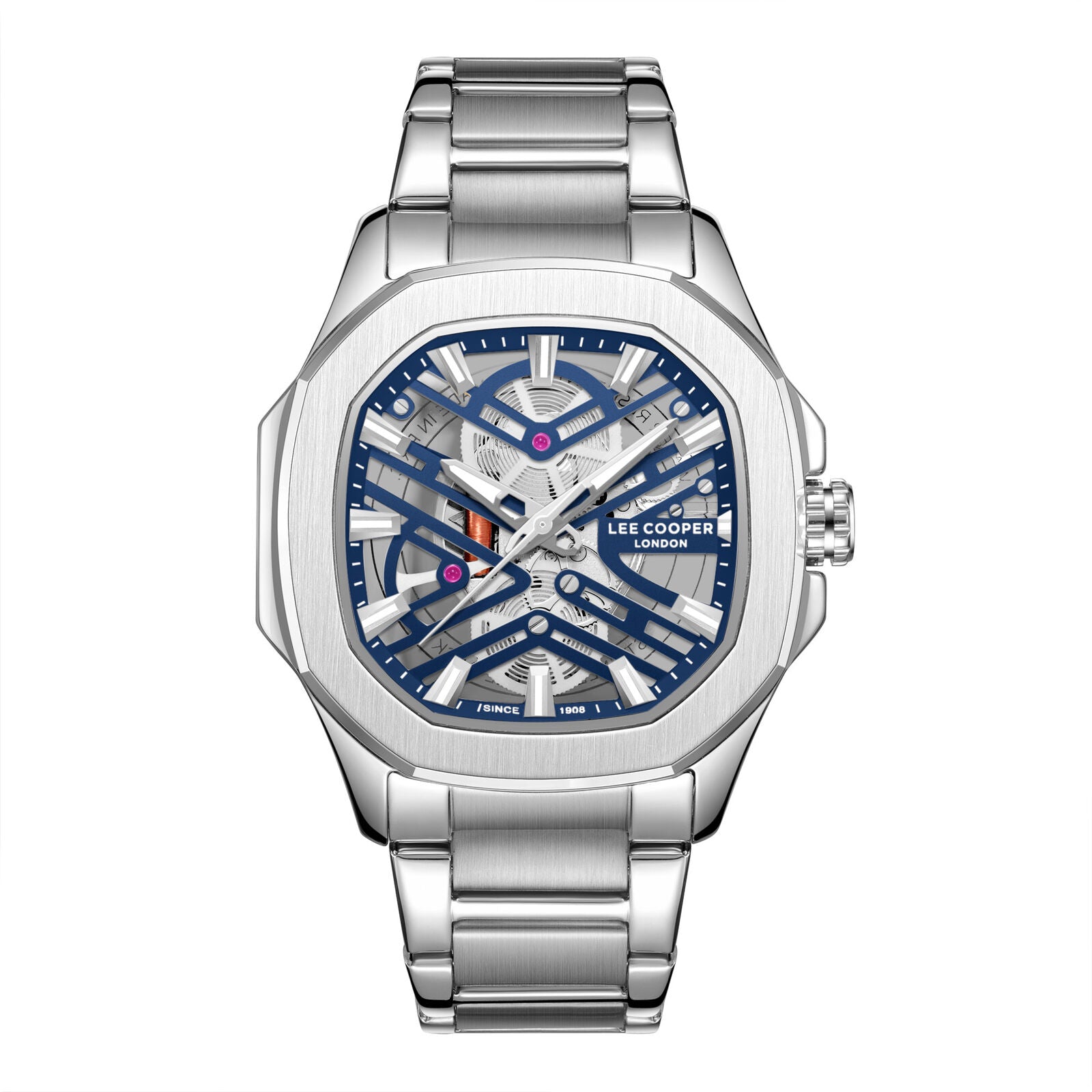 Lee Cooper Silver Men's Watch LC08246.390