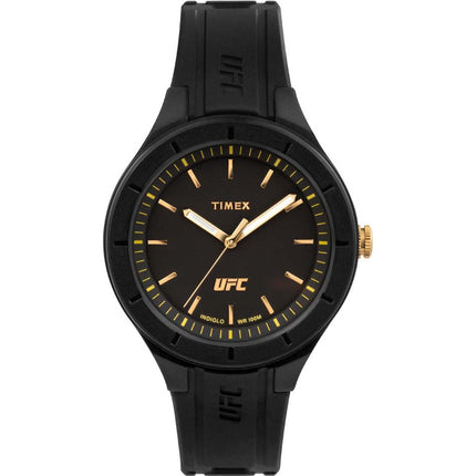 TimeX UFC Shogun Black Dial Black Rubber Women's Watch TW2V56900 TW2V56900 - Image 1