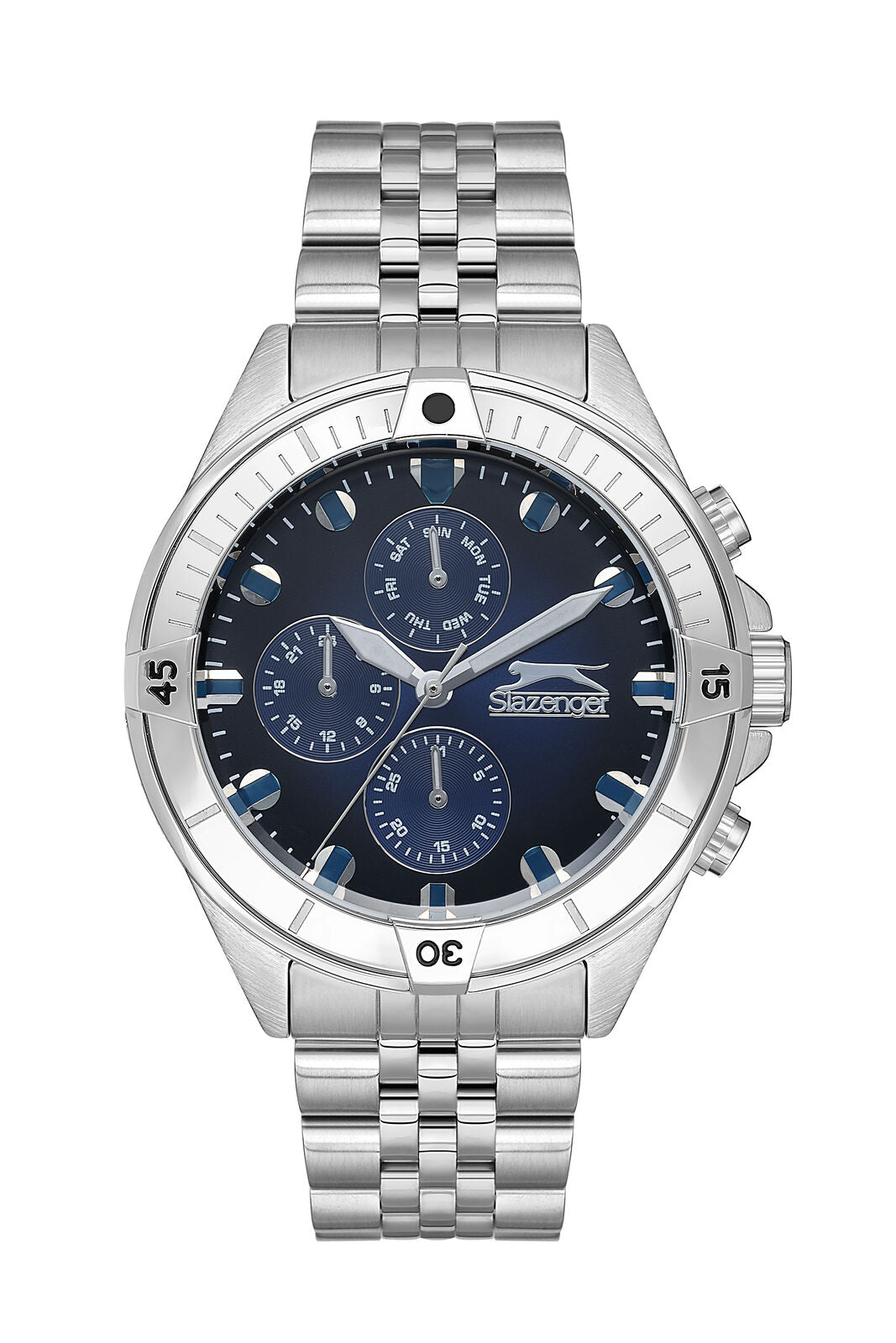 Slazenger Silver Stainless Steel Men's Watch - Sl.09.2227.2.02 Sl.09.2227.2.02 - Image 1