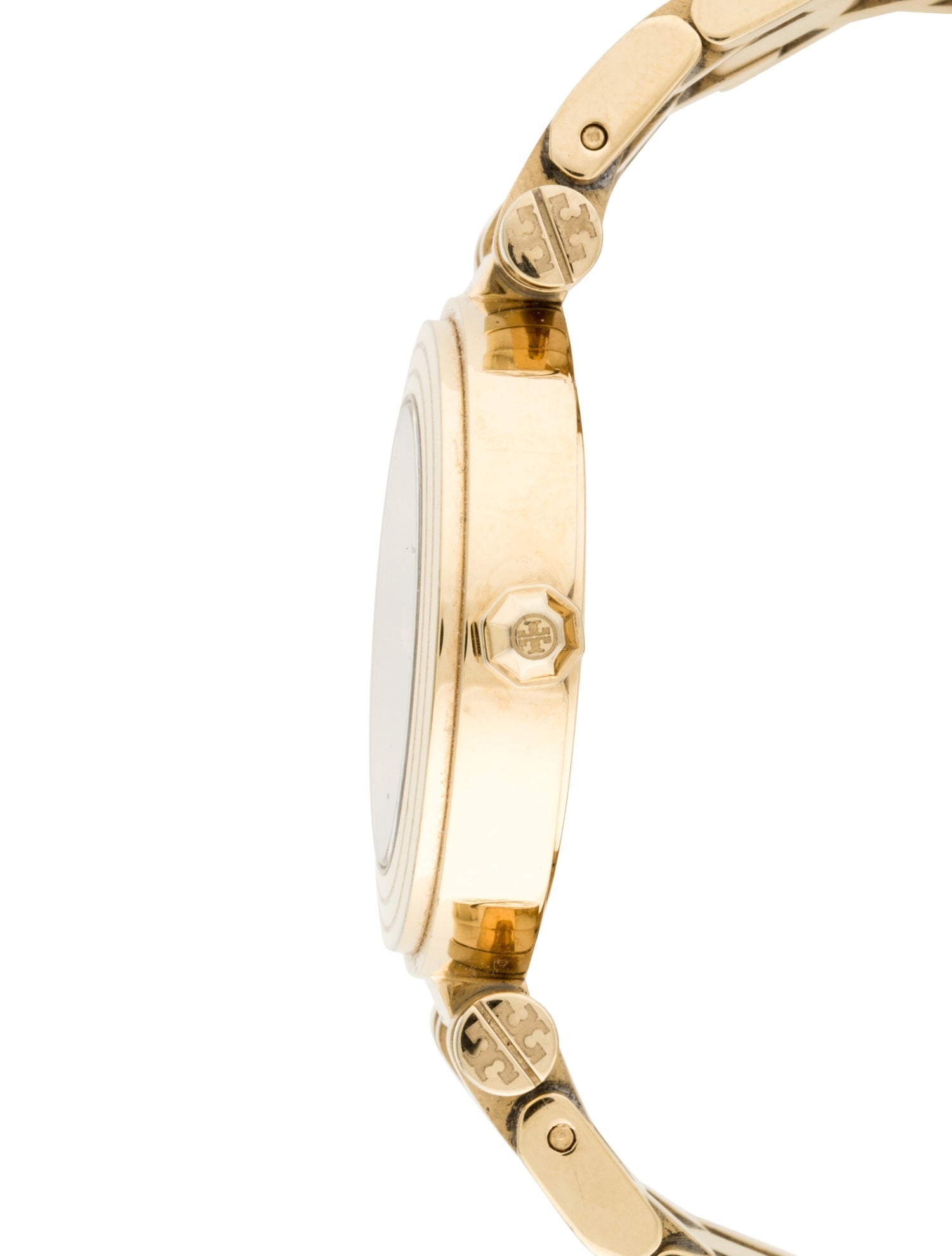 Tory Burch Classic T Watch Gold-Tone Metal  Women's Watch TBW9010