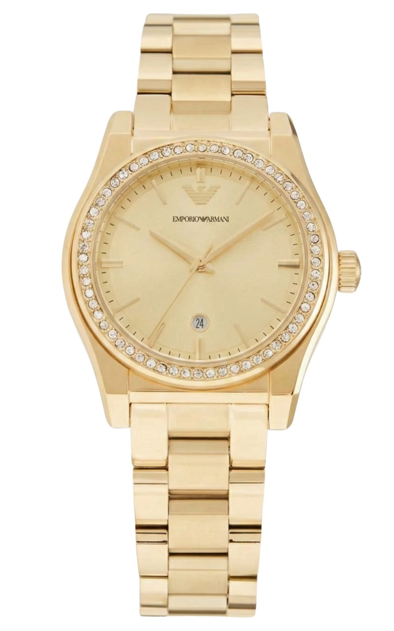 Emporio Armani Federica All Gold Women's Watch - AR11607