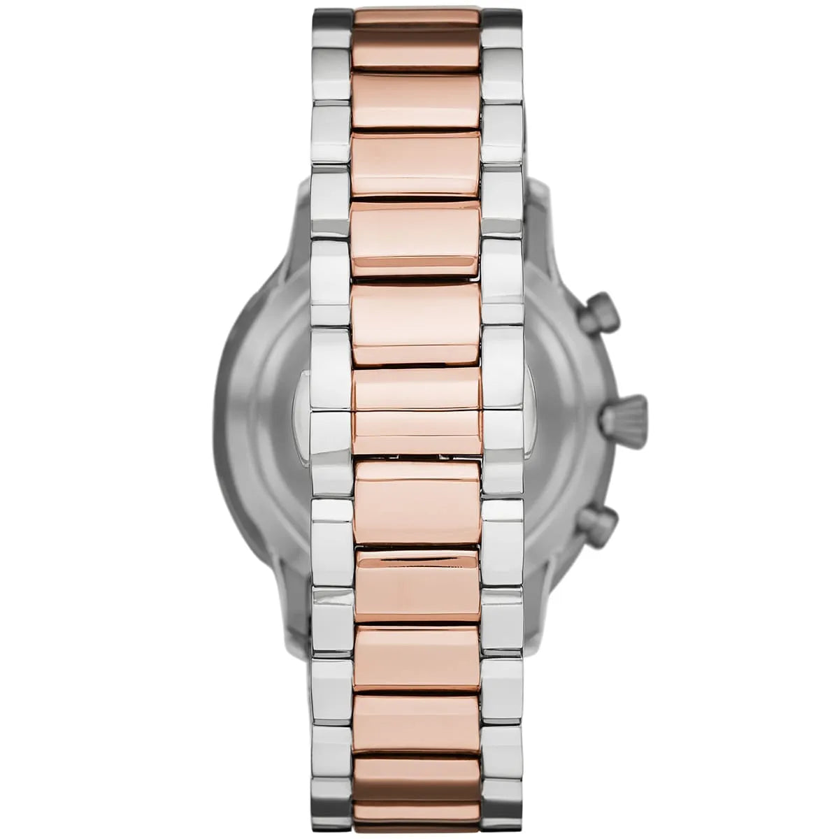 Emporio Armani Giovanni Chronograph Quartz White Dial Two Tone Steel Strap Watch For Men - AR11209 AR11209 - Image 4