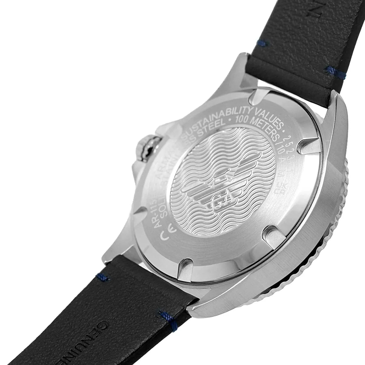 Emporio Armani Silver and Blue Men's Watch - AR11516 AR11516 - Image 5