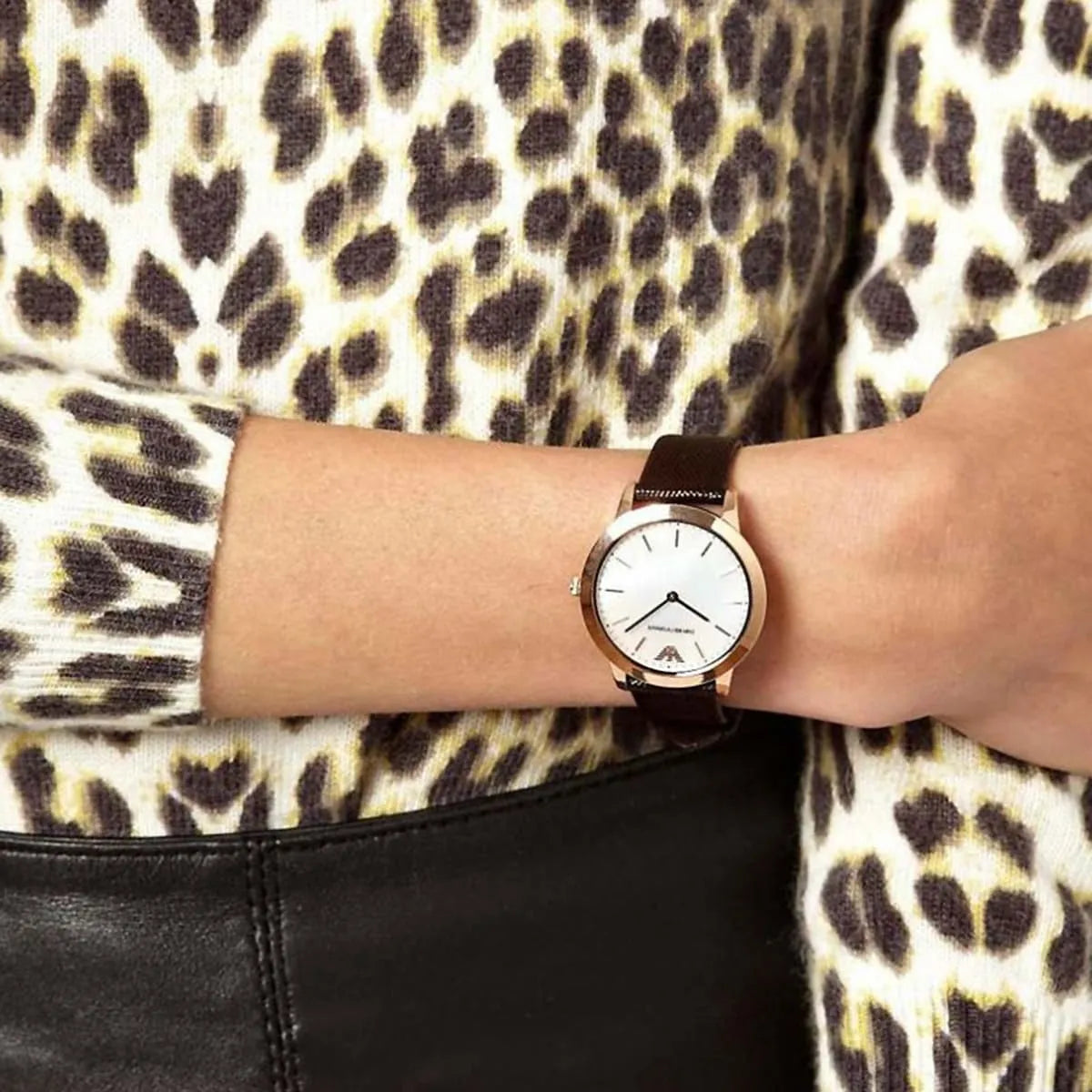 Emporio Armani Rose Gold Ladies Watch - AR1748 AR1748 - Image 5