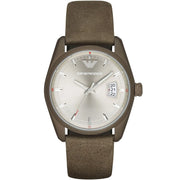 Emporio Armani Brown Men's Watch - AR6079 AR6079 - Image 1