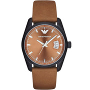 Emporio Armani Black Men's Watch - AR6080 AR6080 - Image 1