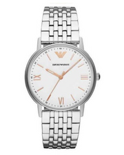 Emporio Armani Stainless White Dial Watch AR80014