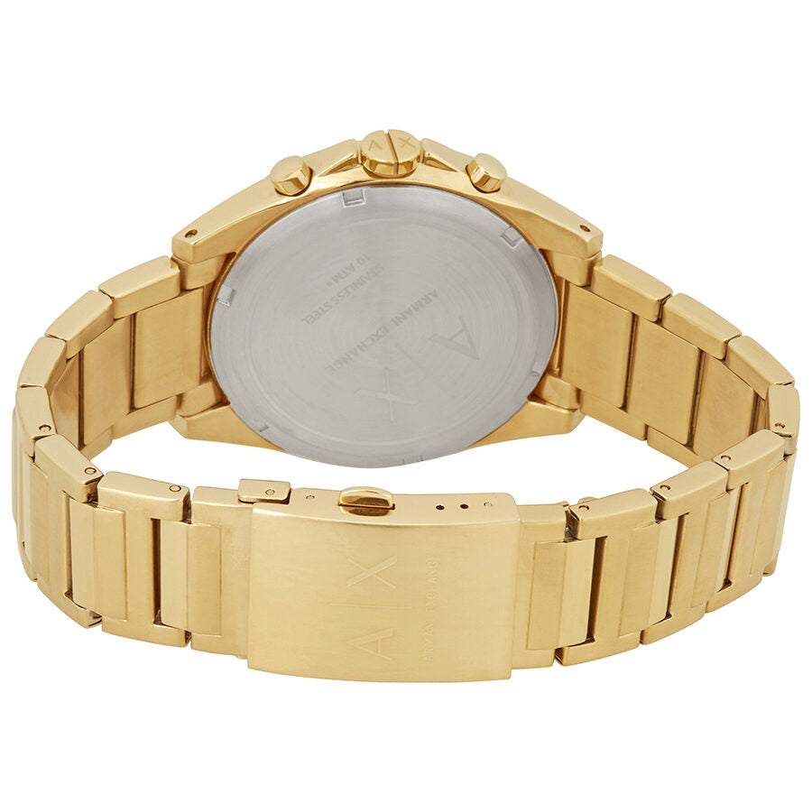 Armani Exchange Chronograph Gold Dial Men's Watch #AX2602 - Kiwi Watches #3