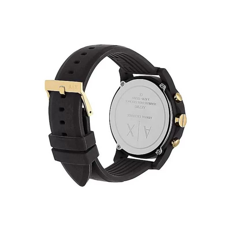Armani Exchange Chronograph Quartz Black Dial Men’s Watch AX7105 - Watch