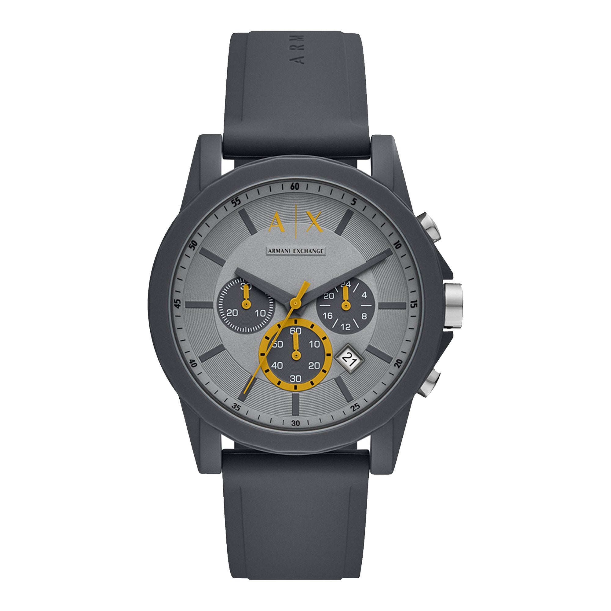 Armani Exchange Chronograph Quartz Grey Dial Men’s Watch AX7123 - Watch