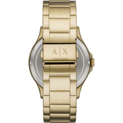 Armani Exchange Hampton Automatic All Gold Watch - AX2419