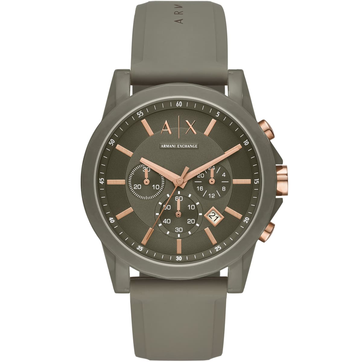 Armani Exchange Outer Banks Chronograph Light Green Watch - AX1341