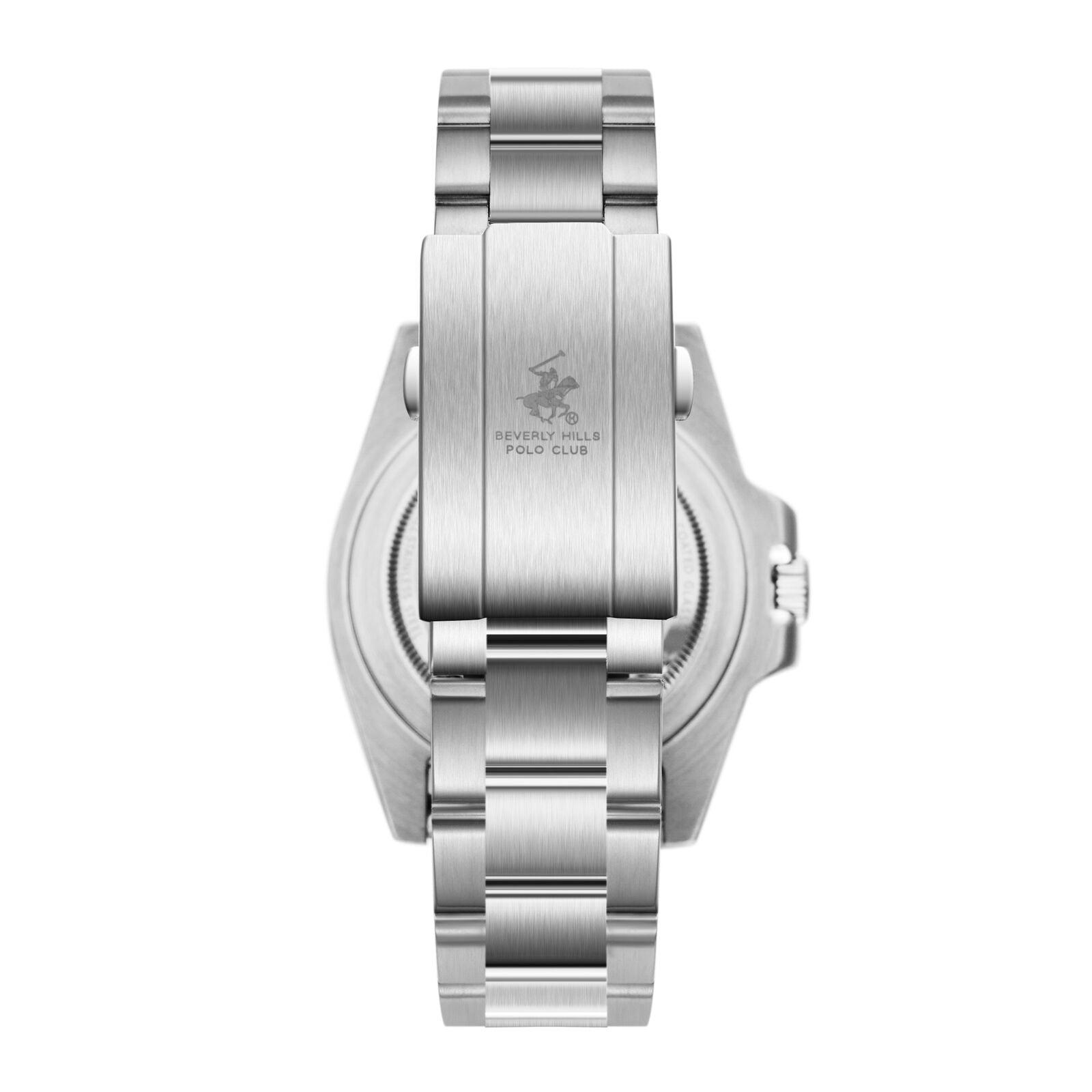 Beverly Hills Polo Club Metallic Stainless Steel Men's Watch - BP3791X.390