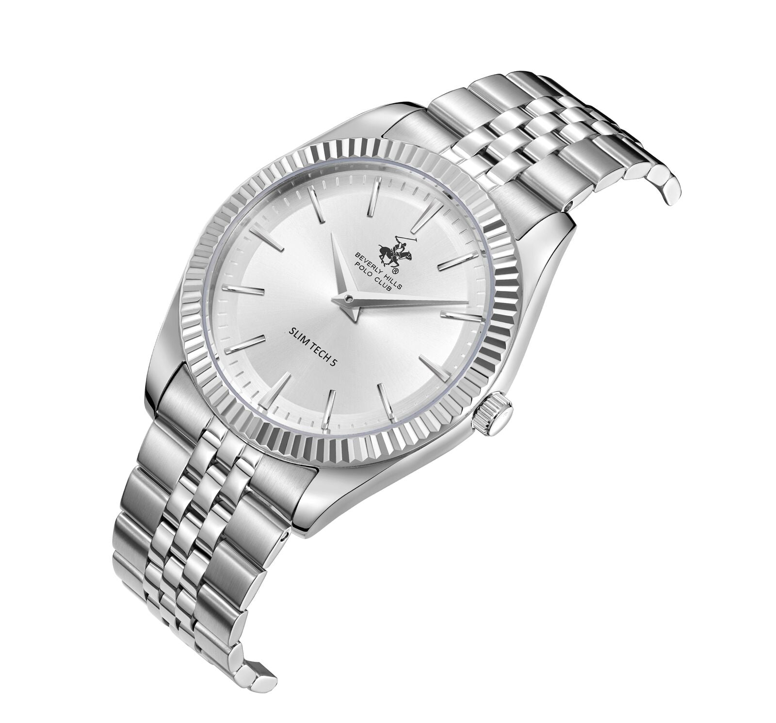 Beverly Hills Polo Club Silver Men's Watch - BP3830X.330 BP3830X.330 - Image 2
