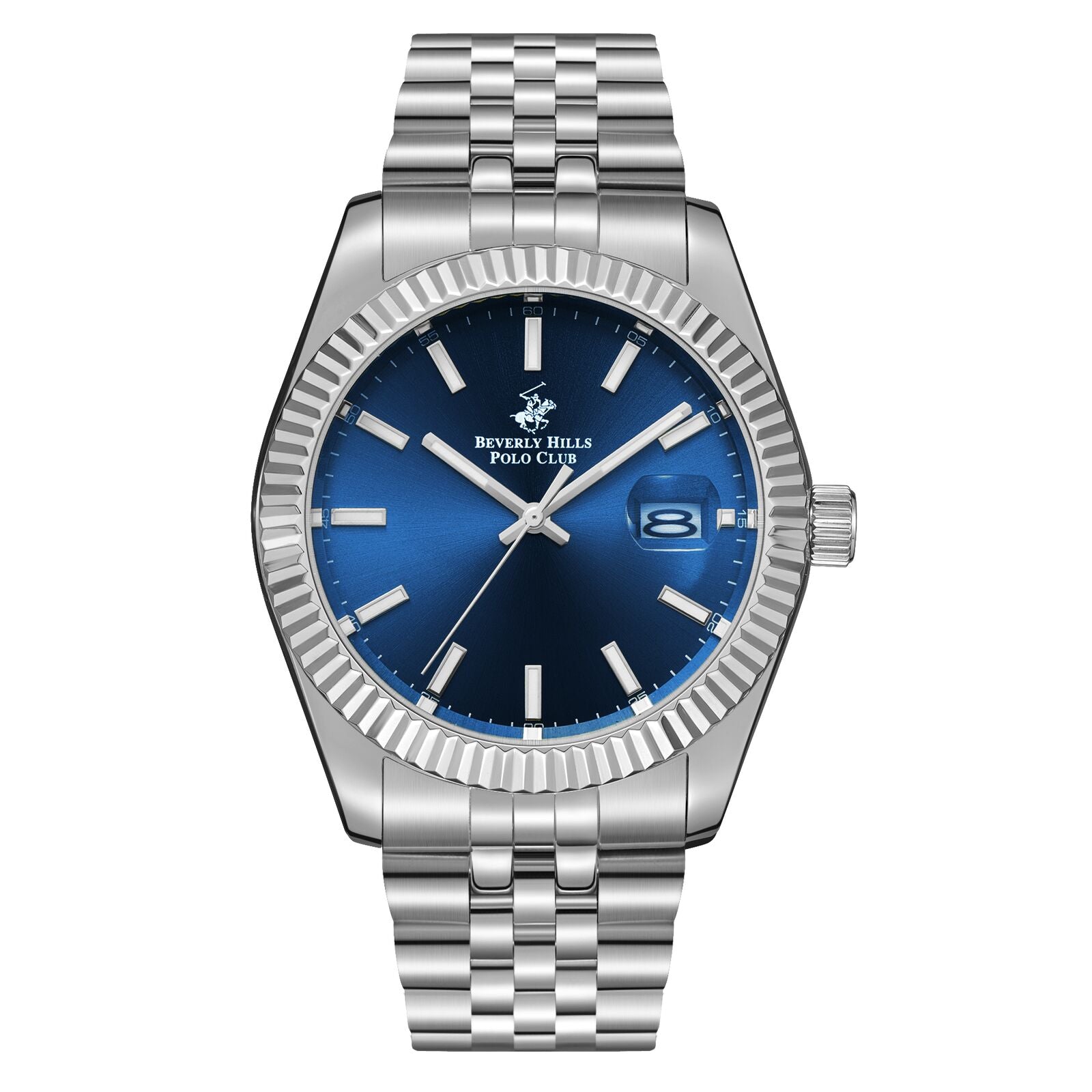 Beverly Hills Polo Club Silver Stainless Steel Ladies Watch - BP3018X.390
