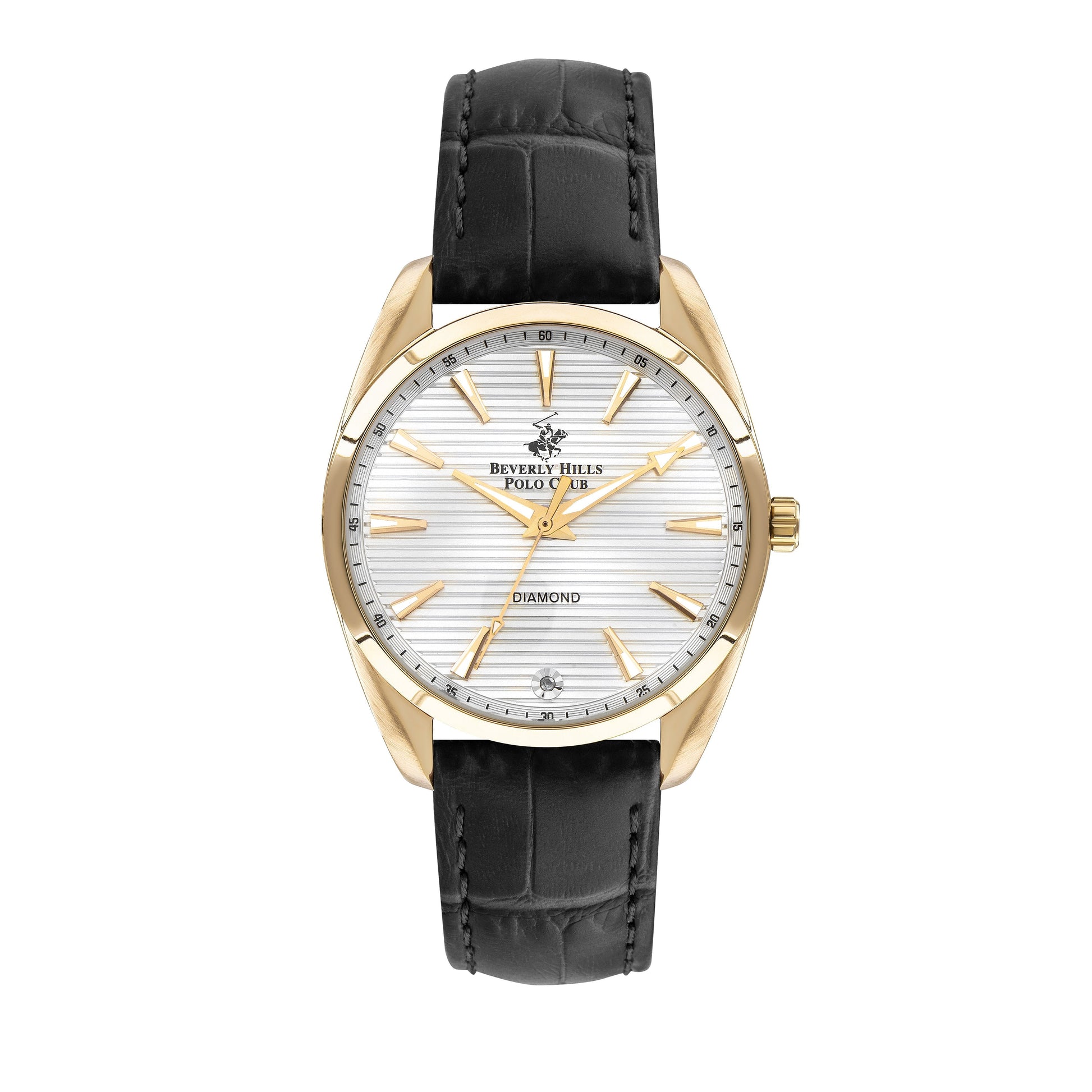 BEVERLY HILLS POLO CLUB Women’s Leather Diamond Watch – BP3339X.130 - Watch
