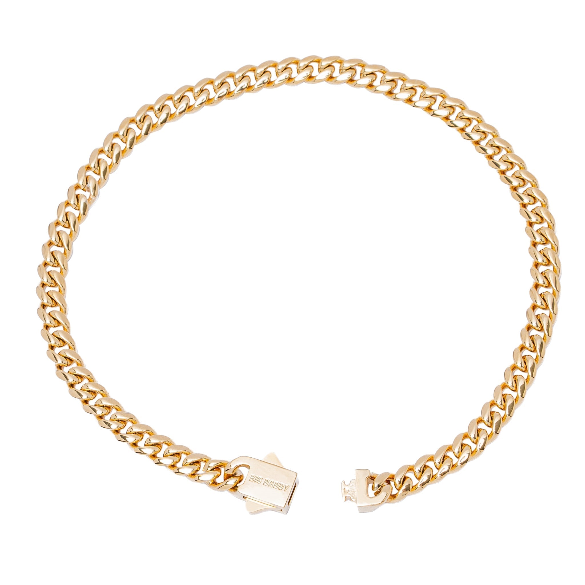 Big Daddy 5MM Cuban Link 18K Gold Bracelet - Bracelet