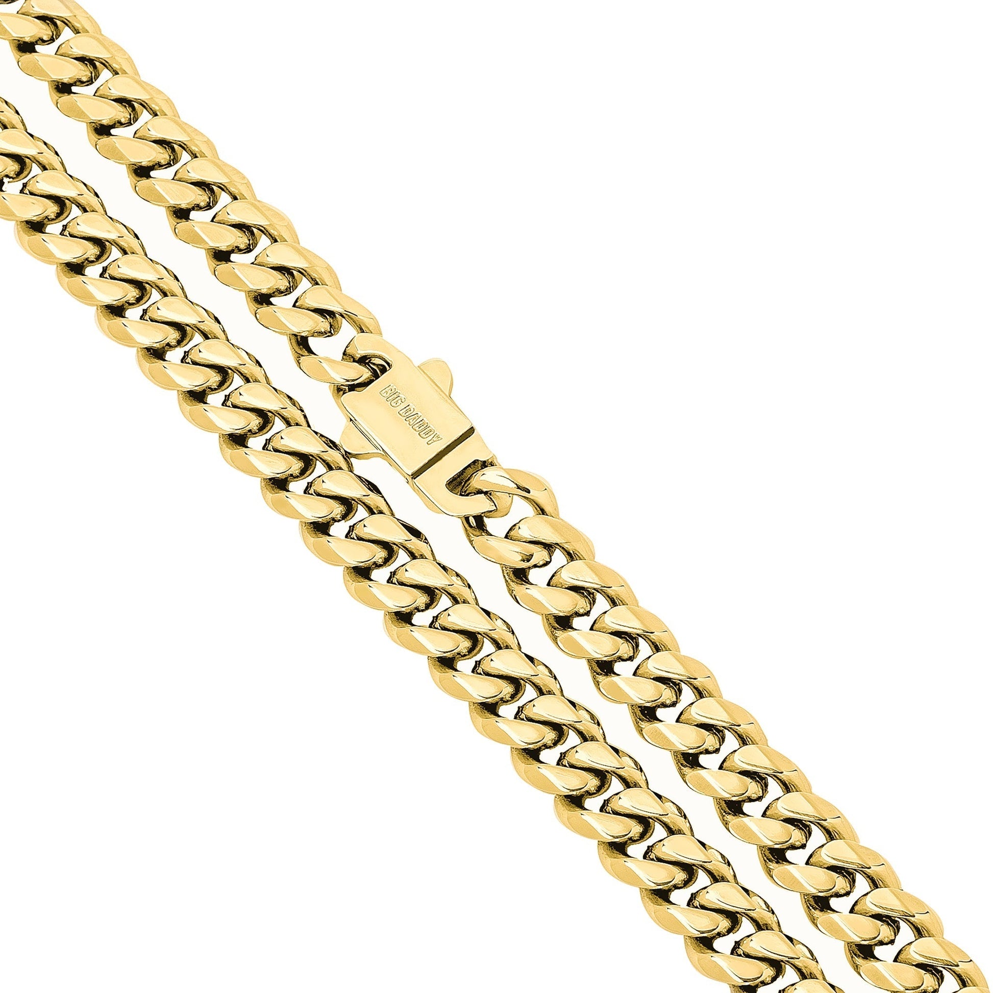 Big Daddy 8MM Cuban Link 18K Gold Chain - Chain